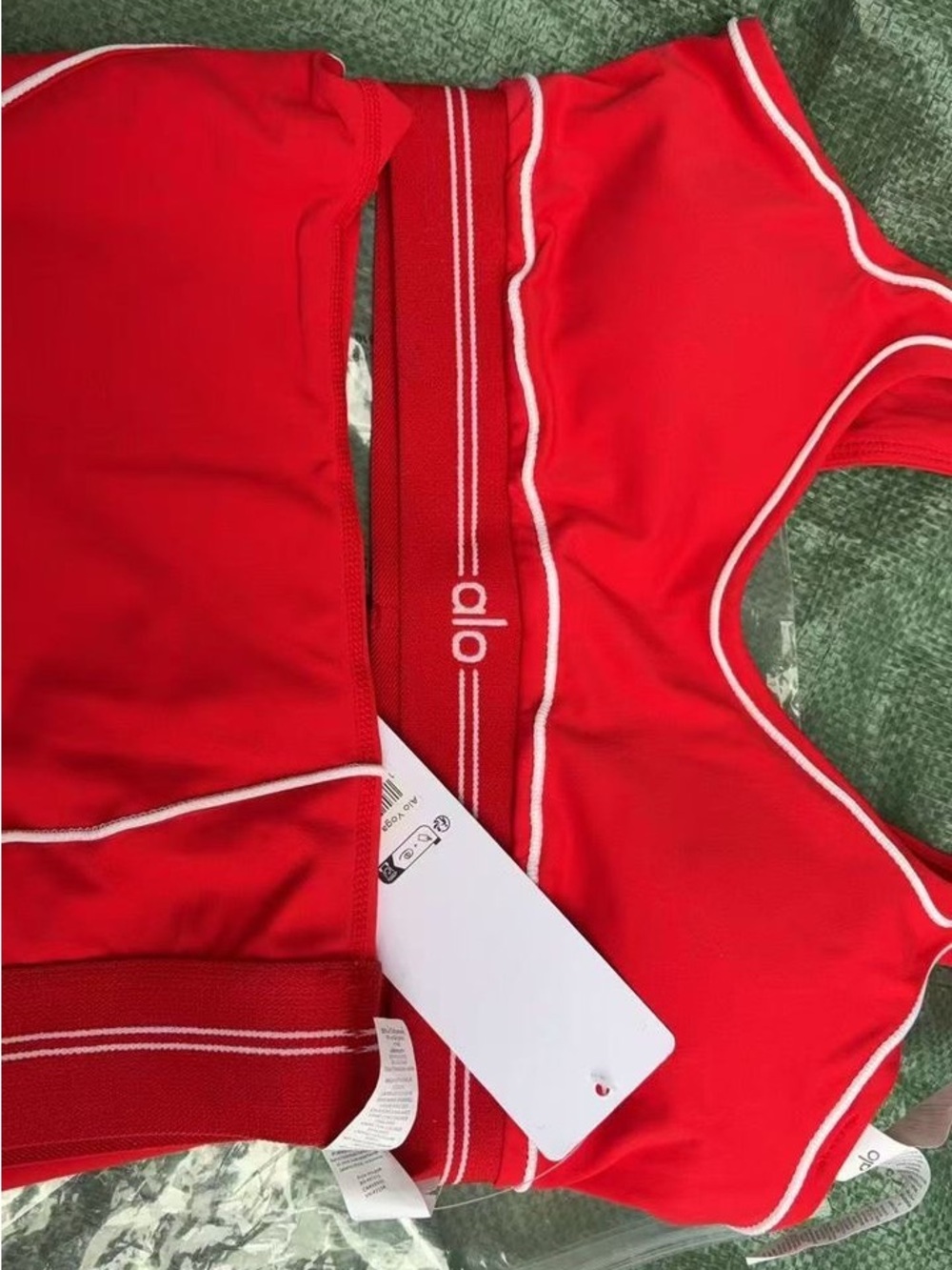 Alo women Red Athletic Bottom & tops set